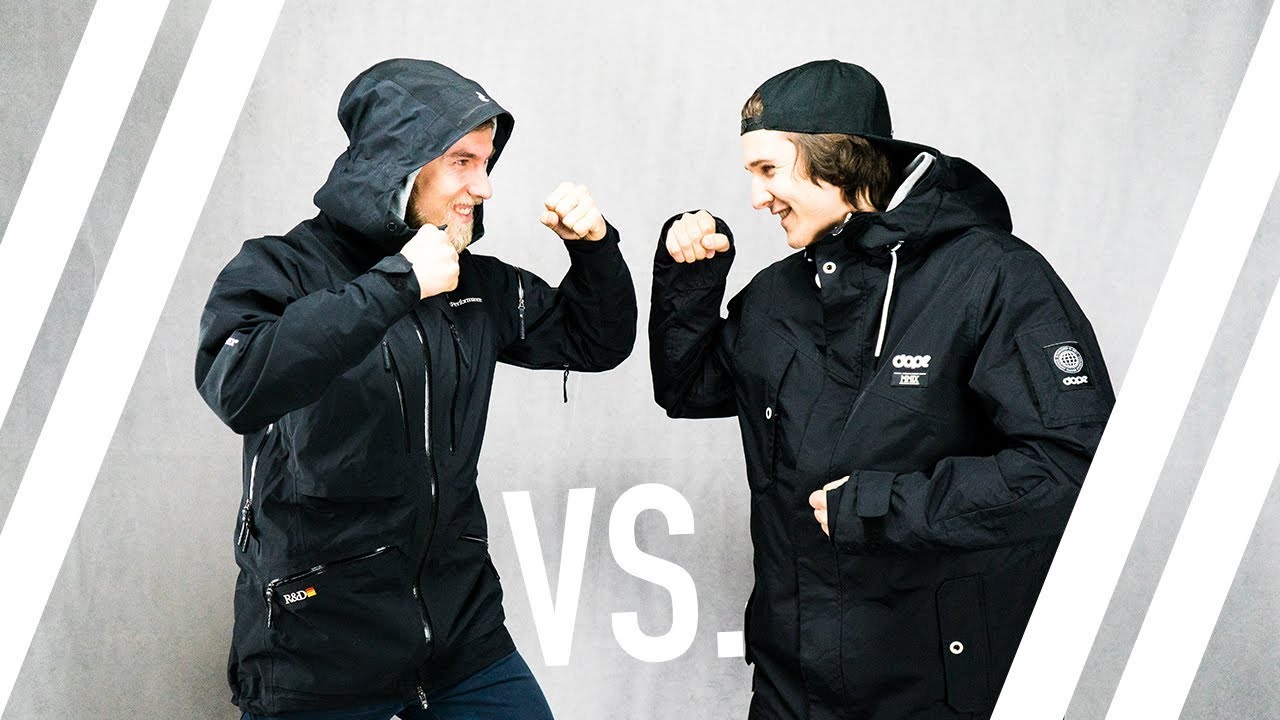 500€ Peak Performance Ski-Jacke VS. 200€ DOPE Jacket // Hochwertig vs. Günstig?! - Teil 1