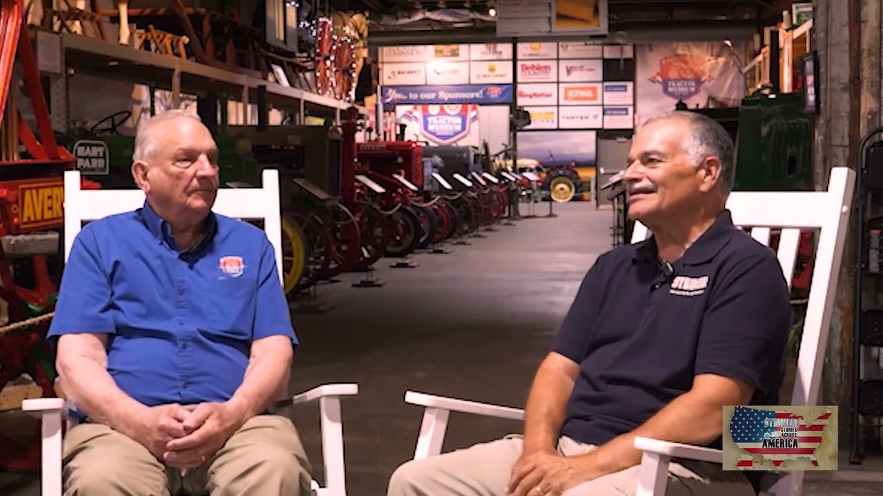 Max Armstrong at American Tractor Museum - Steiner Stories Across America
