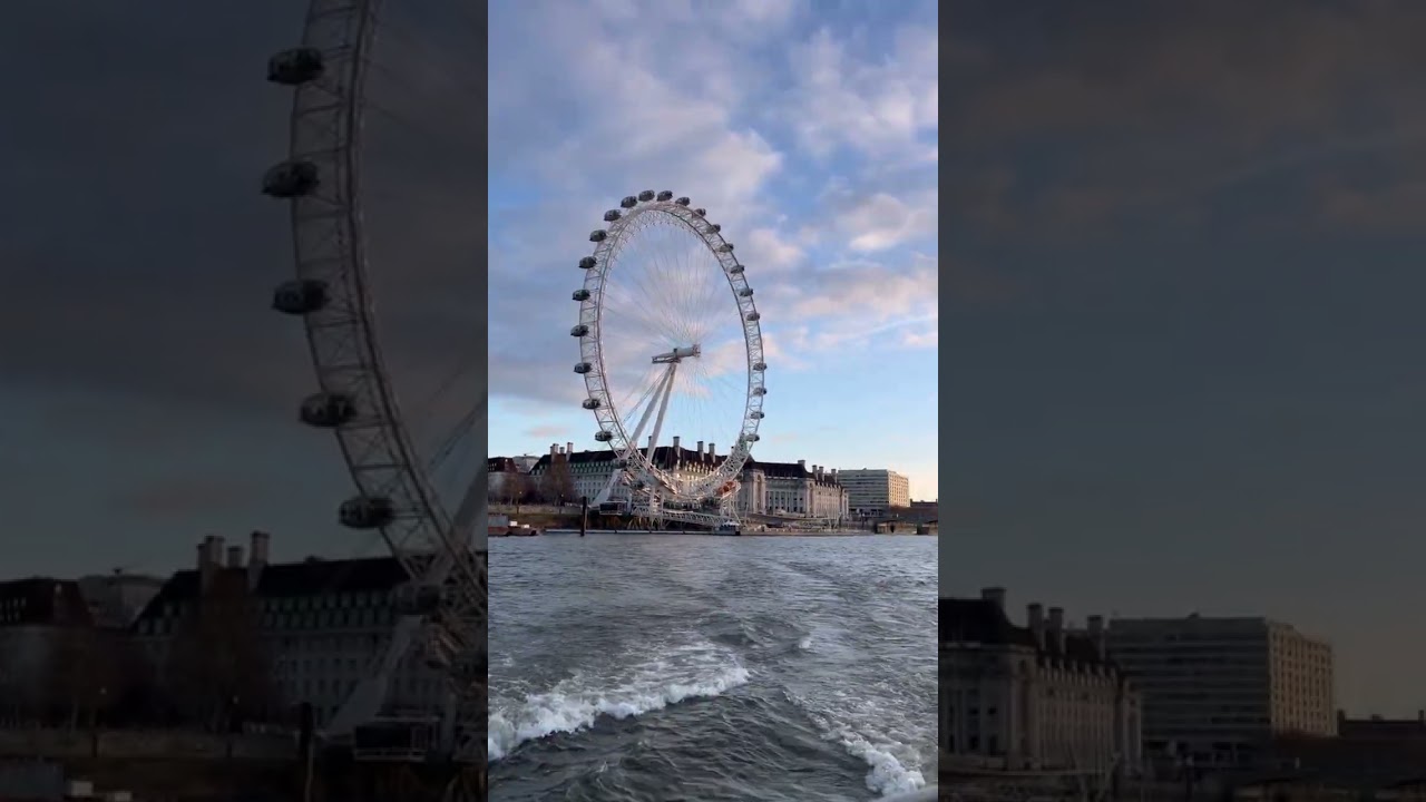 London boat trip part1/2 #london #travel #welcometolondon #londonattractions #boattrip 