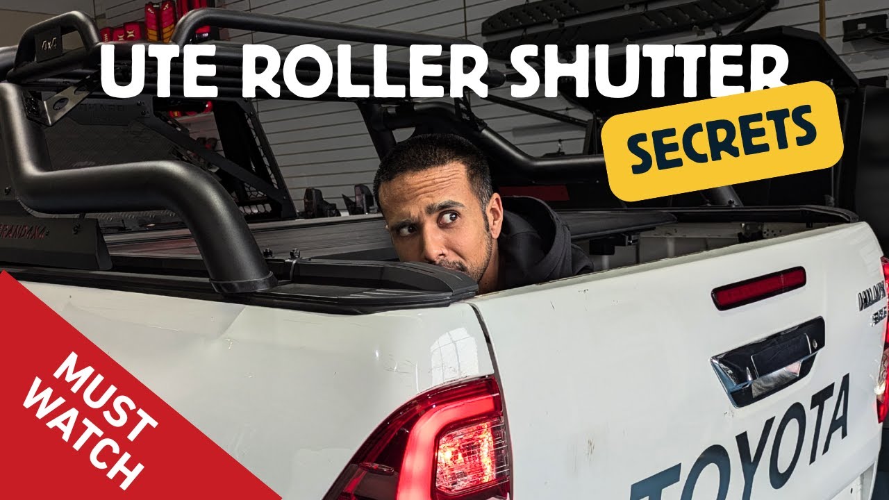 ⚠️Watch This Video Before Buying A Manual Ute Roller Shutter