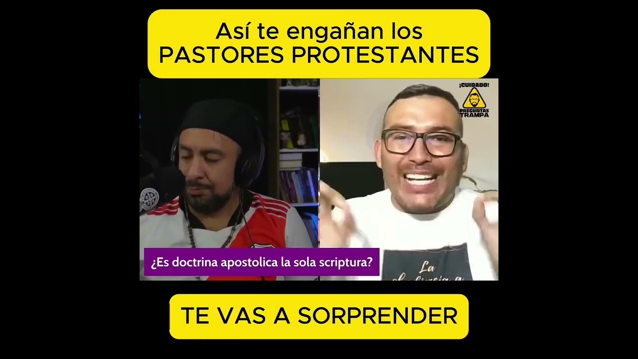 Santiago Alarcon vs. Pastor protestante, parte de un dialogo muy bueno.