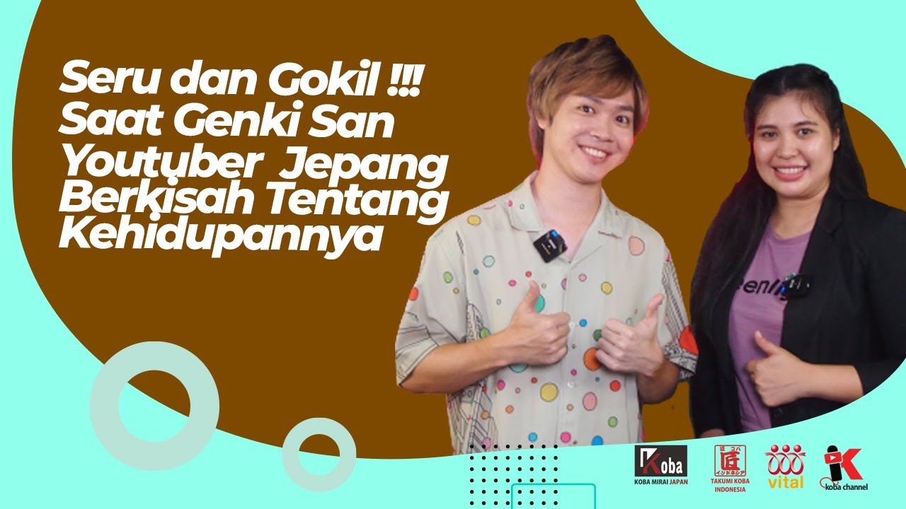 Seru dan Gokil !!!Saat Genki San Youtuber  Jepang Berkisah Tentang Kehidupannya