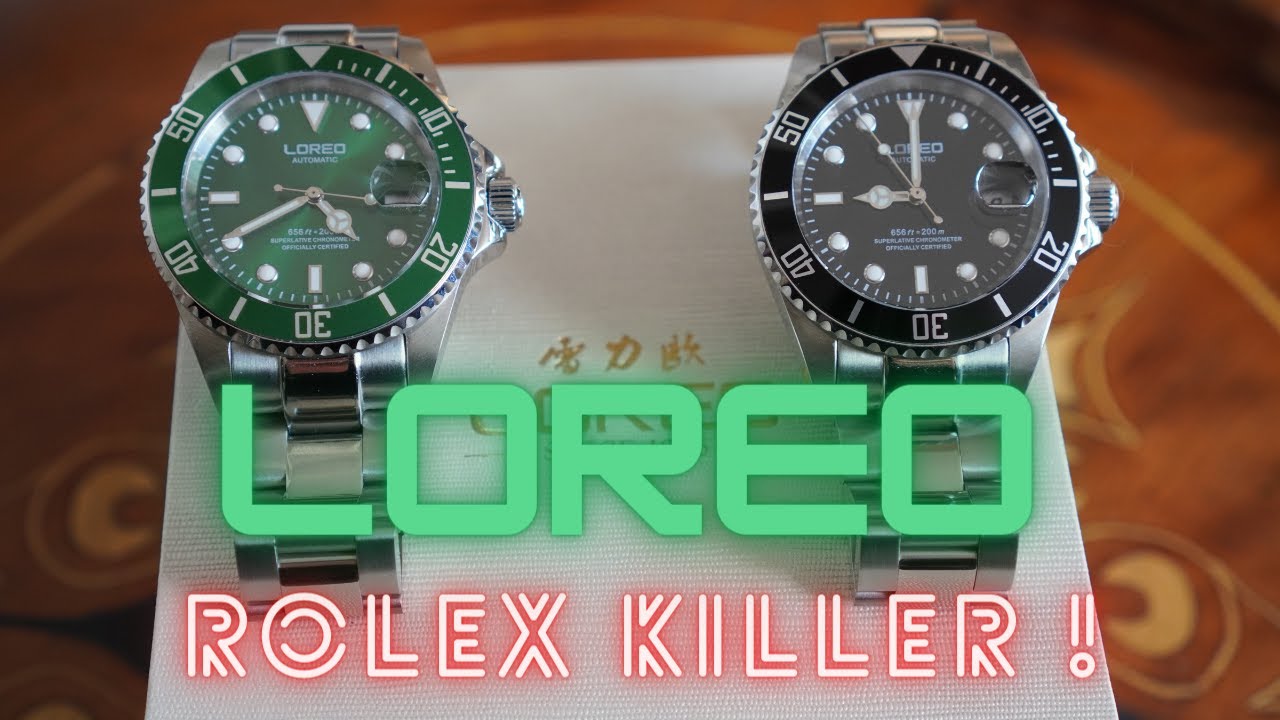 LOREO SUBMARINER HOMAGE WONDER ! THE BEST ON THE MARKET "FOR THE PRICE".