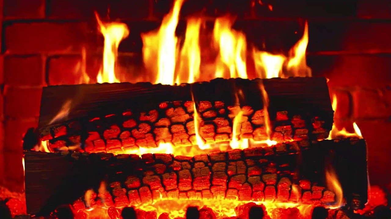 🔥 Fireplace Ambience 4K | Perfect Background for Studying & Working