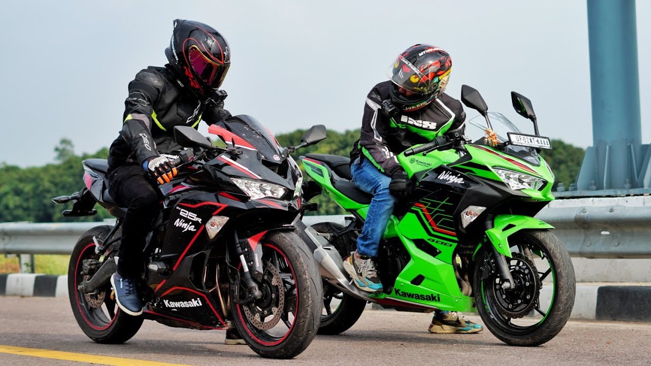 Kawasaki | Ninja Zx-25R Vs Ninja 400 | First On Youtube