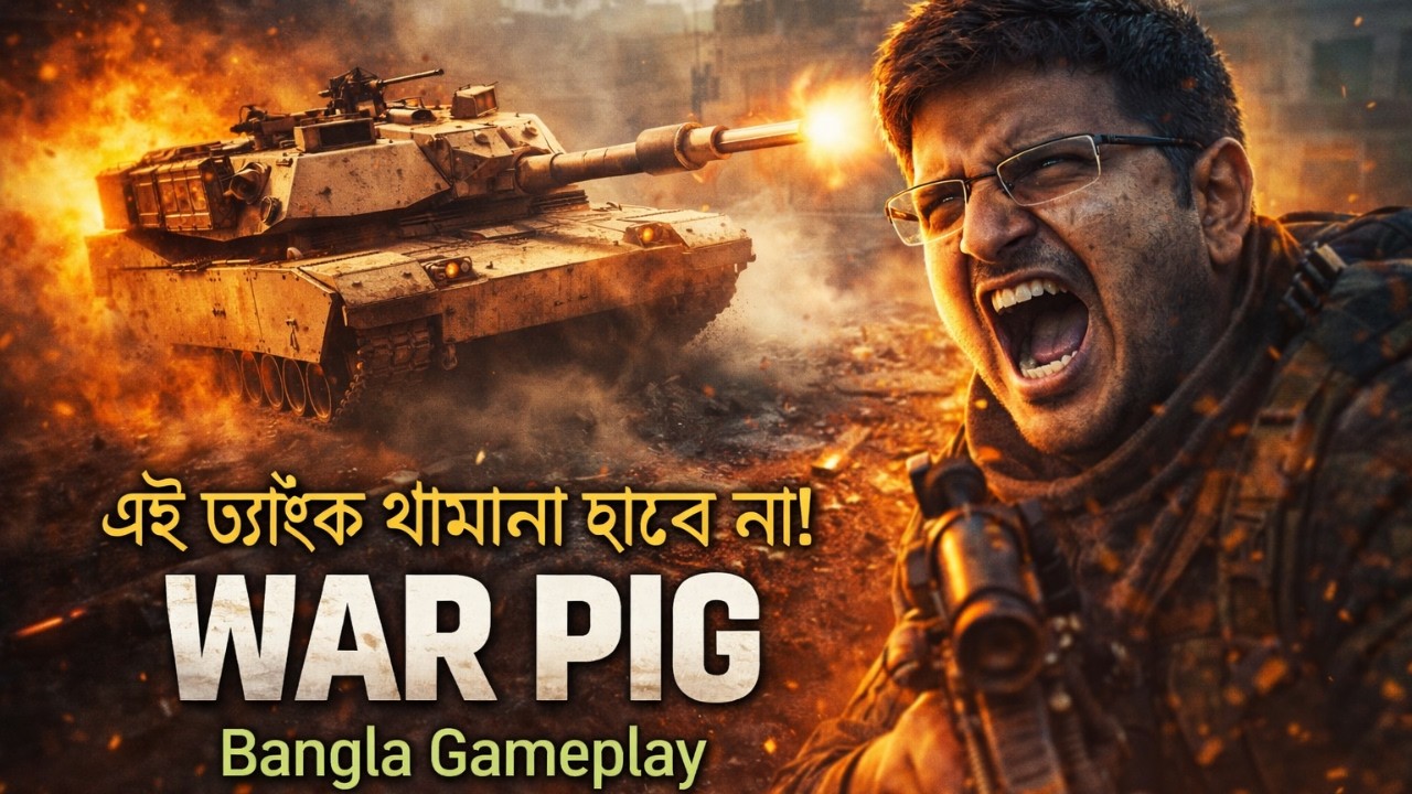 Call of Duty 4: Modern Warfare Remastered |War Pig Bangla Gameplay | COD4 EP-09 Tank Support Mission