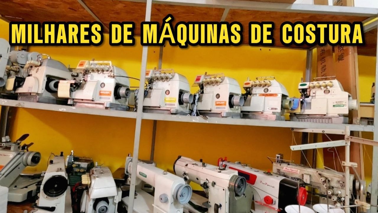 RUA DAS MÁQUINAS DE COSTURA