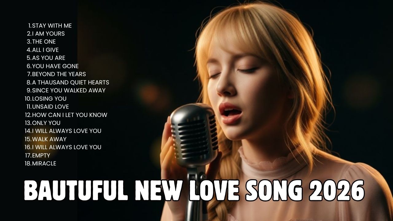 Easy Listening Song |🎵New 2026 Love Song 🎵| Romantic & Beautiful Ballads Song | love songs