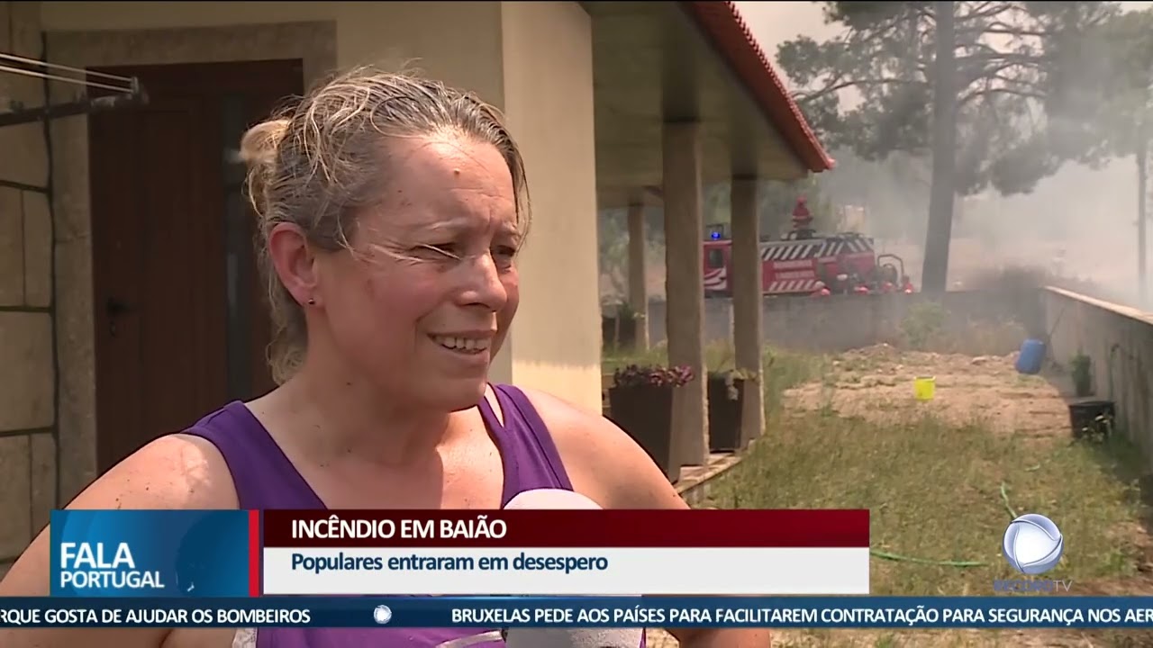 Incêndio em Baião
