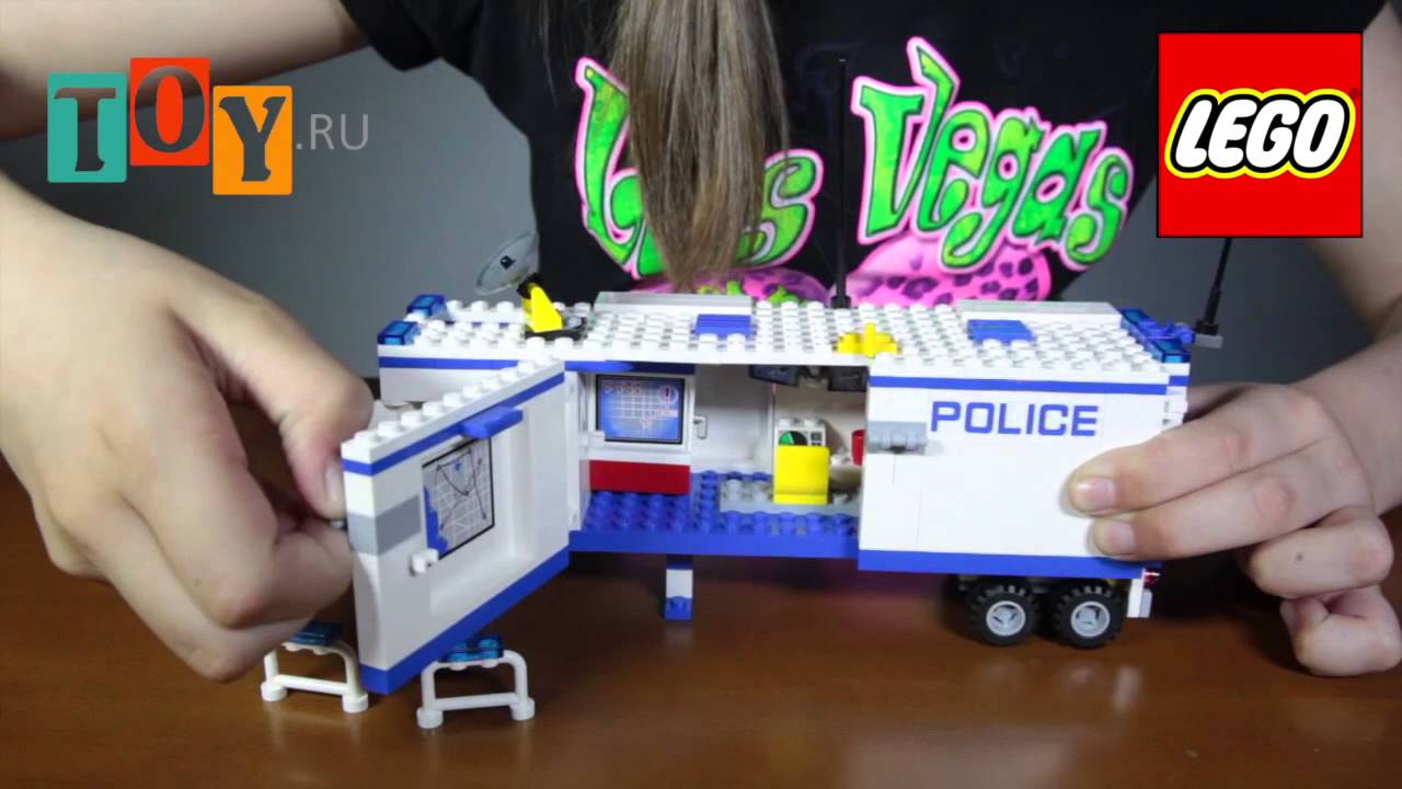 Конструктор Лего Город (Lego City) Выездной отряд полиции 60044