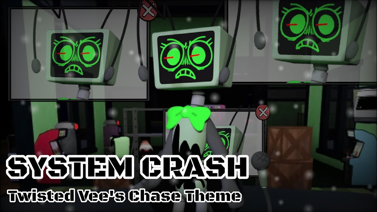 SYSTEM CRASH - Twisted Vee's Chase Theme || Dandy's World UST 
