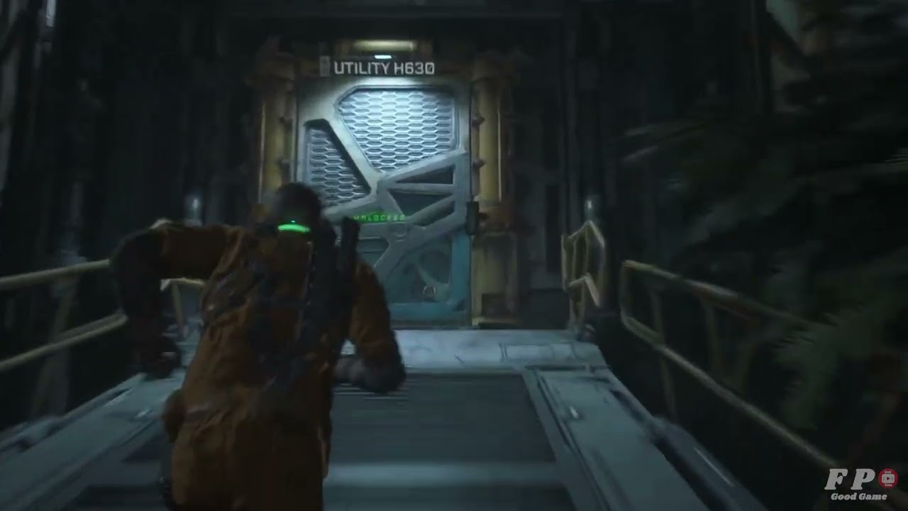 The Callisto Protocol Reach the Utility Hatch ( Defeat 5 stalkers )