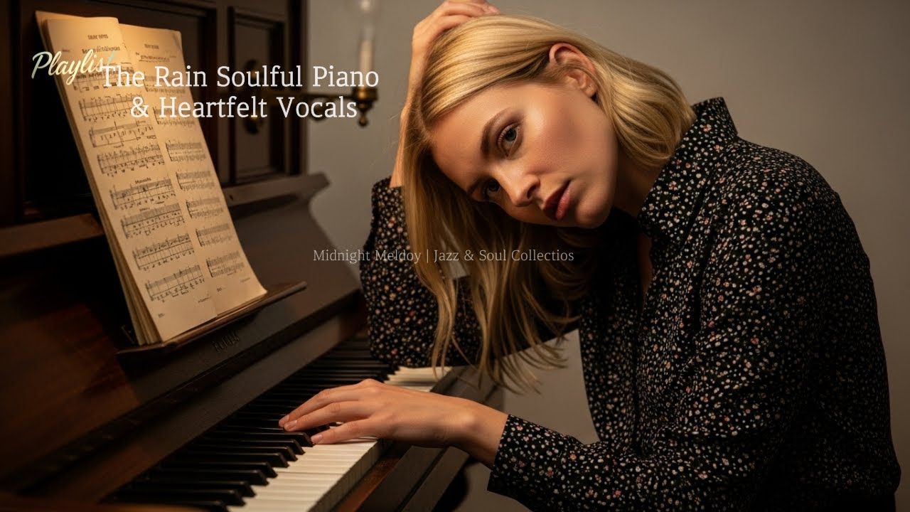 [Playlist] Letters from the Rain  Soulful Piano & Heartfelt Vocals In the Style of Adele