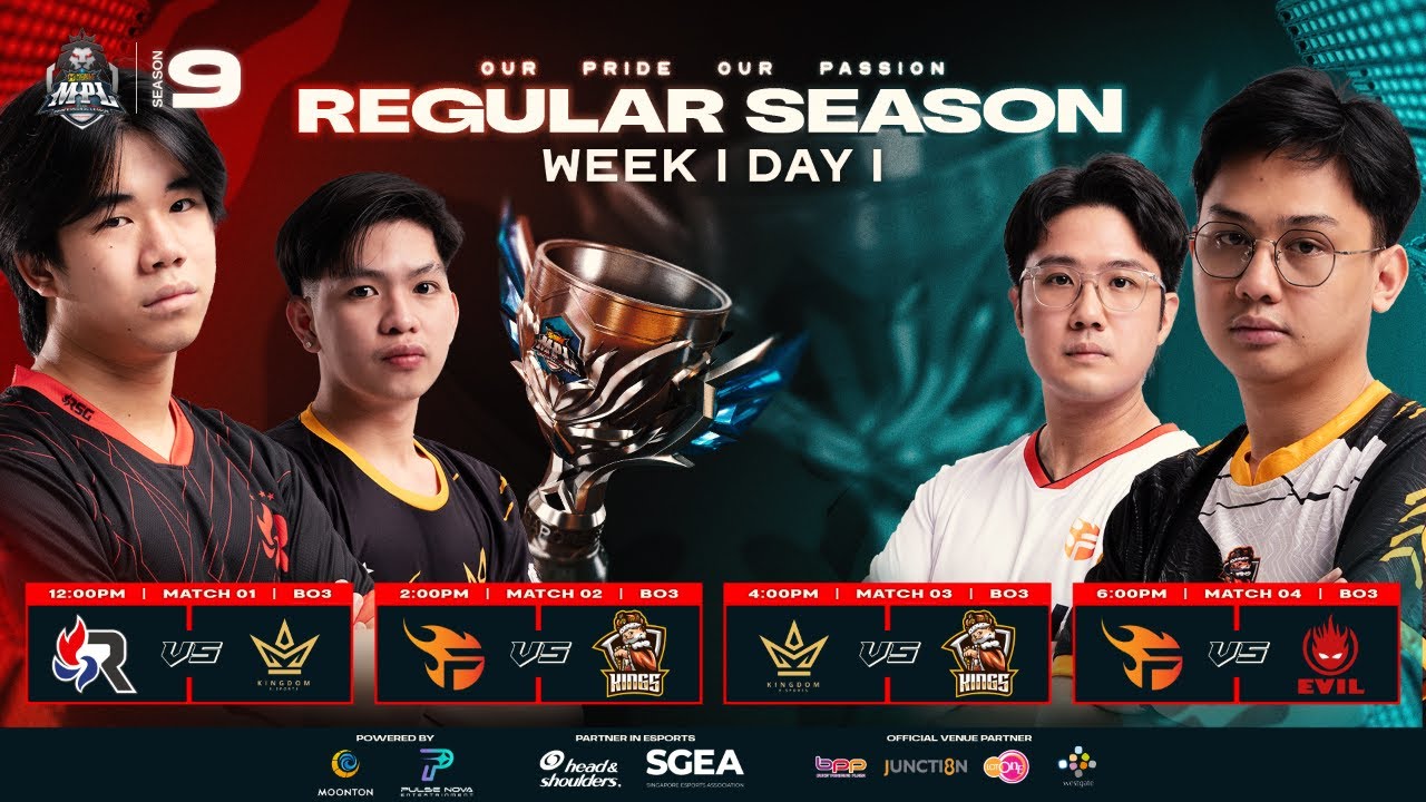 MPL SG Season 9 Regular Season Week 1 Day 1