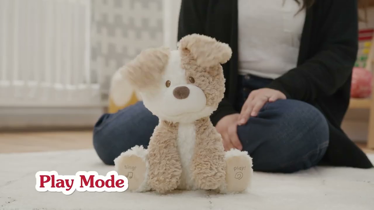 GUND Peeki the Puppy Animated Plush | 2025 NAPPA Award Winner