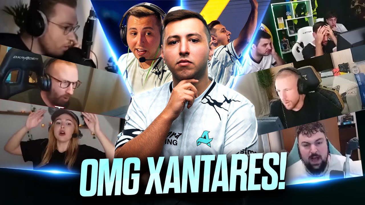 XANTARES'İN DÜN ÇEYREK FİNALDE HERKESİ KENDİNE HAYRAN BIRAKTIĞI ANLAR! YAYNCI VE PROLARIN TEPKİLERİ!