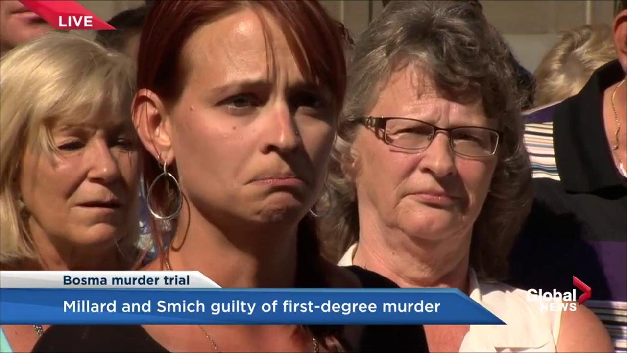 ‘We have waited for justice’: Tim Bosma’s widow speaks Millard, Smich guilty verdict