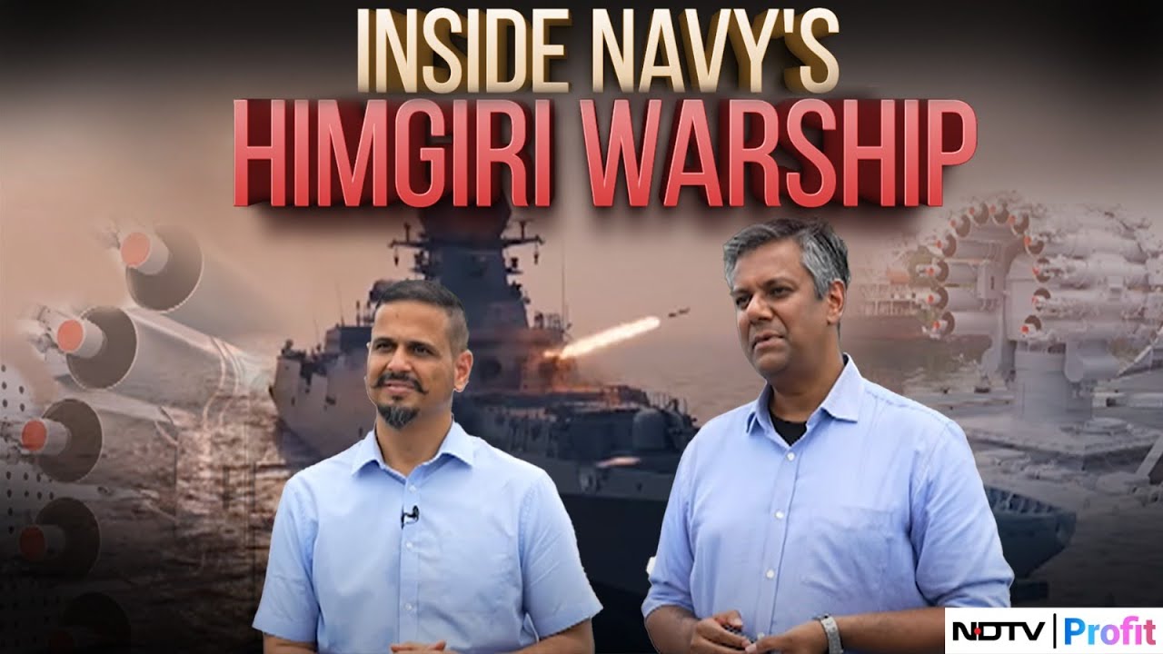 'Golden Period Of Indian Navy': Inside Tour Of Indian Navy's Latest Himgiri Warship