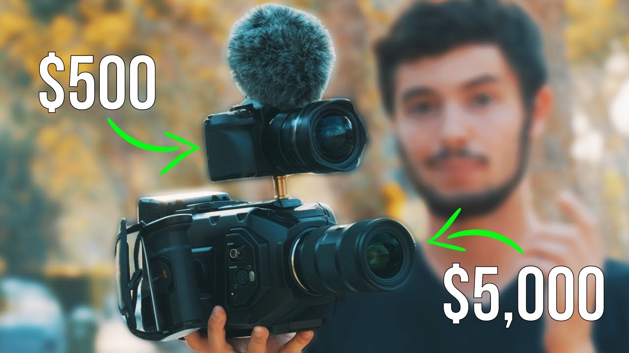 $500 Camera vs $5,000 Camera (Blackmagic Ursa Mini 4.6k vs. Panasonic G7)