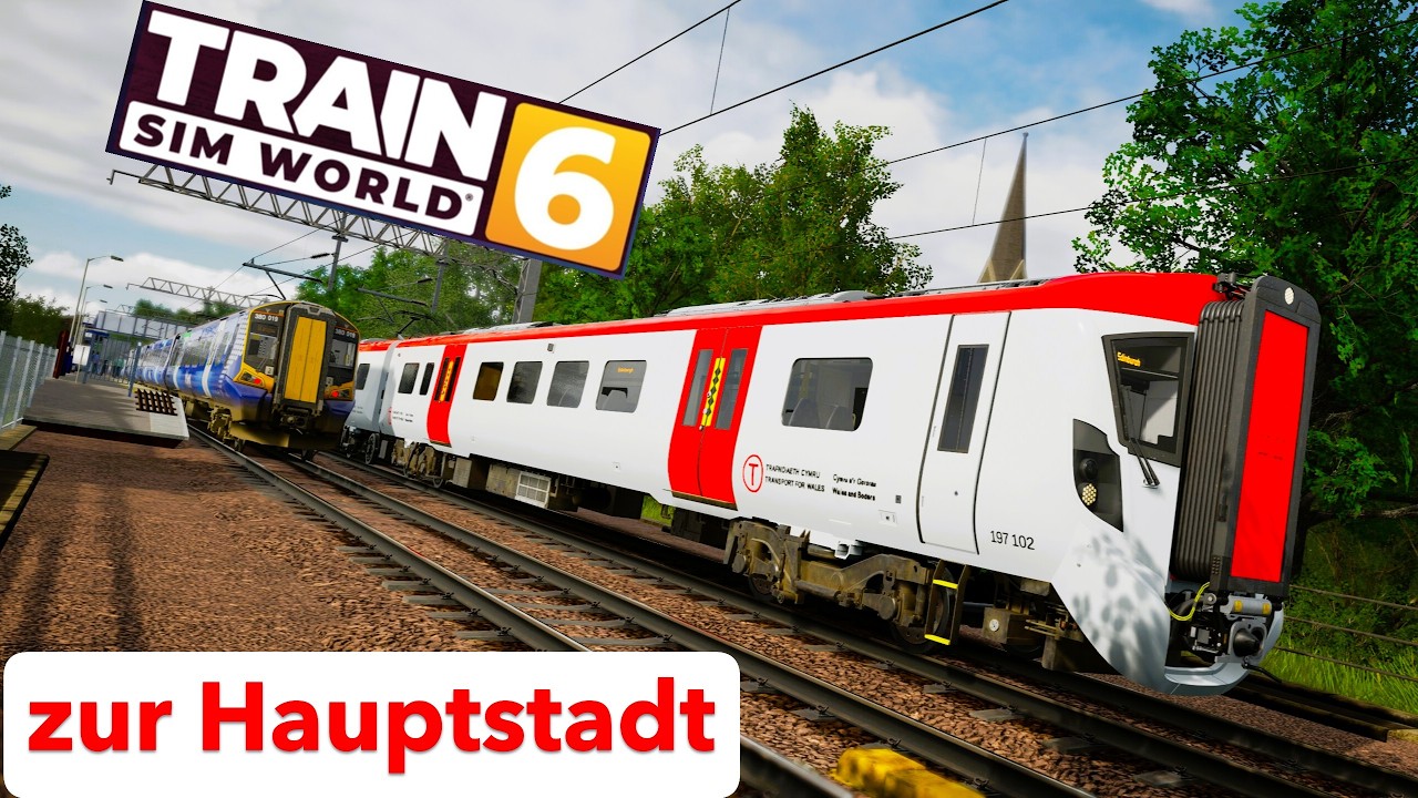 Train Sim World Waliser zur Hauptstadt TSW auf Deutsch @Huey