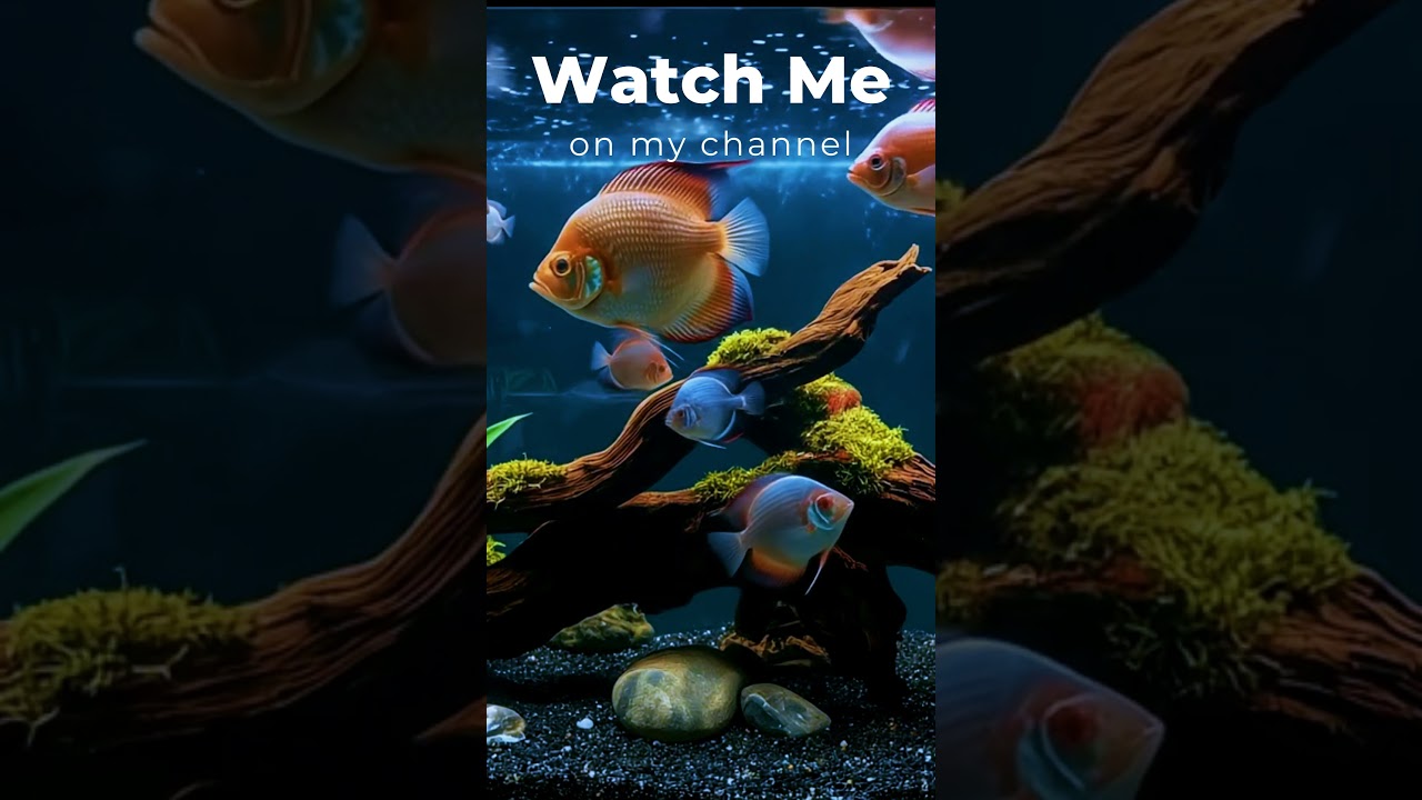 ASMR Aquarium Sounds for Deep Sleep 💤 | Relaxing Fish Tank + Soothing Instrumental Music