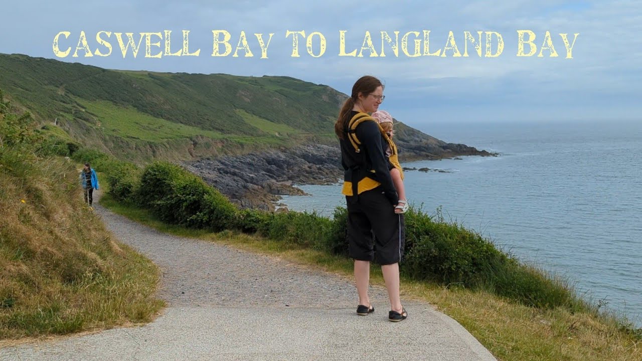 Our coastal walk from Caswell Bay to Langland Bay, Mumbles #visitwales #Caswellbay #Langlandbay