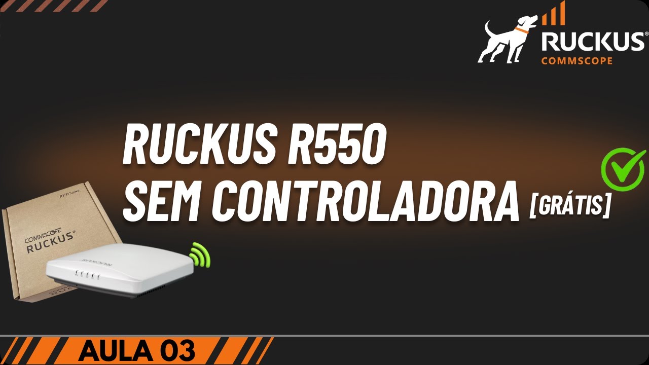 Como Configurar Ruckus R550 SEM Controladora (Modo Standalone Grátis) #ruckus #tiajuda
