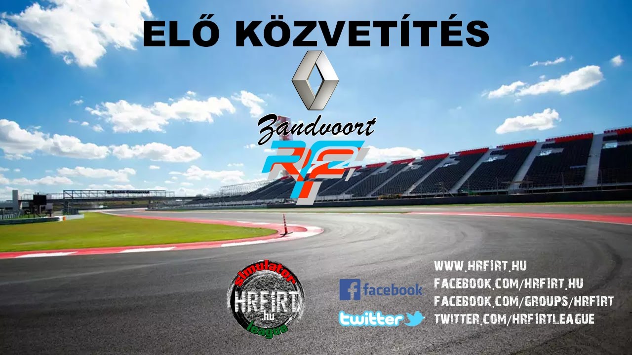 HRF1RT - rF2 MeganeCup - Zandvoort