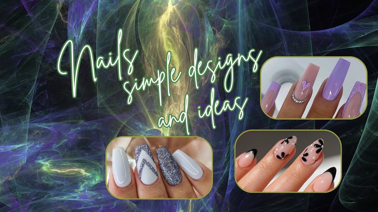 Nails Simple designs and ideas #nails #simplenails #nailsideas #nailart #nailgelart #naildesign