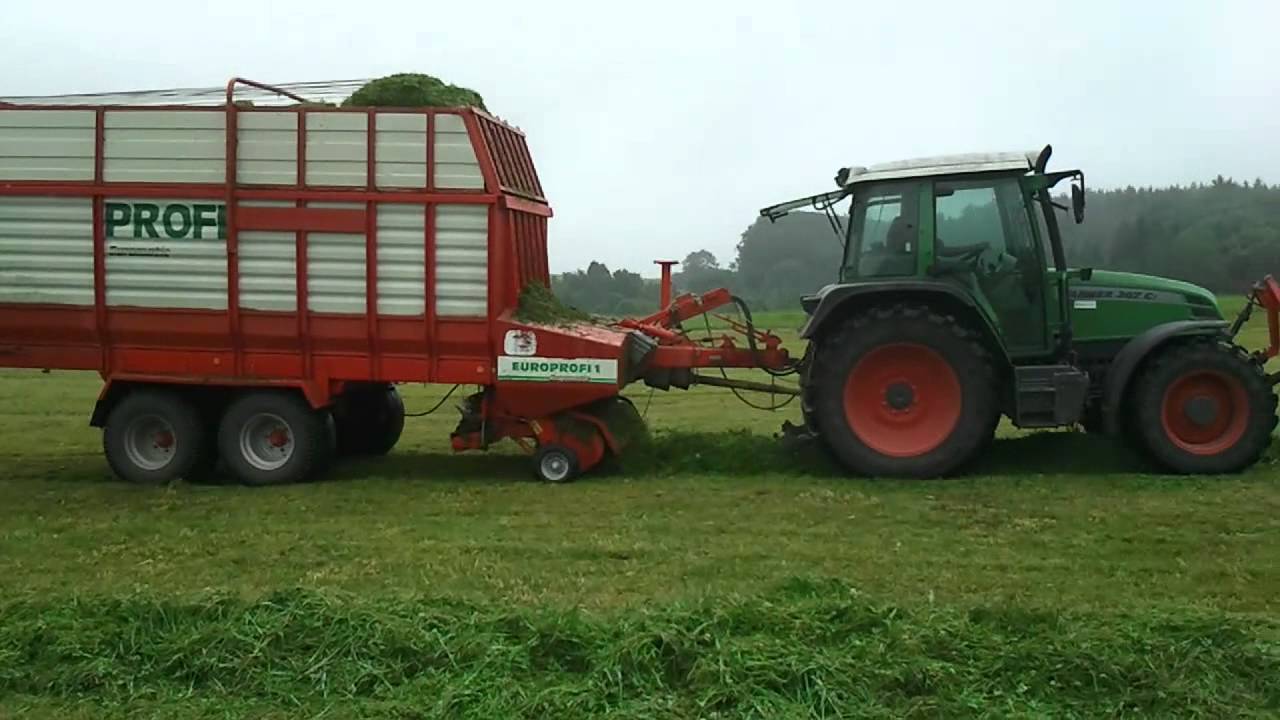 Fendt 307 Ci mit Pöttinger Europrofi 1
