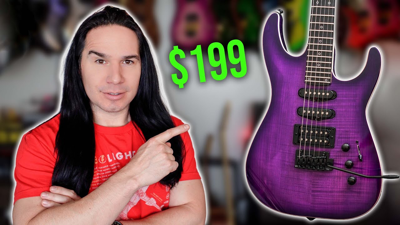 The Fesley FDK800: An Affordable, Classic, SHRED GUITAR!