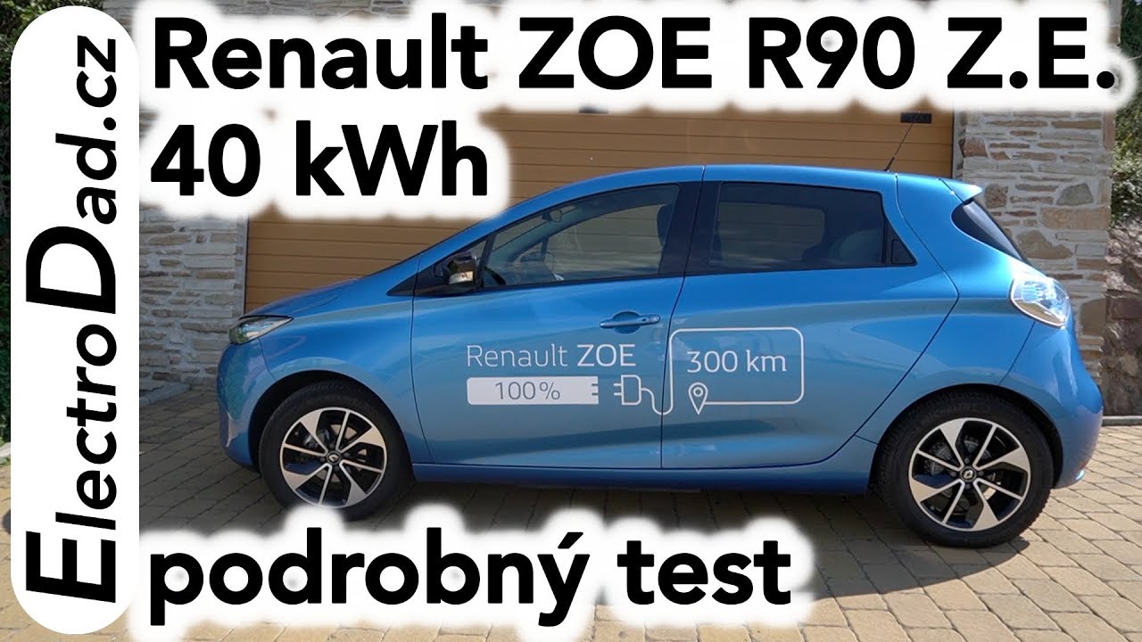 Renault ZOE R90 Z E 40 &ndash; Recenze na elegantn&iacute; elektromobil | Jan Staněk | Electro Dad # 35