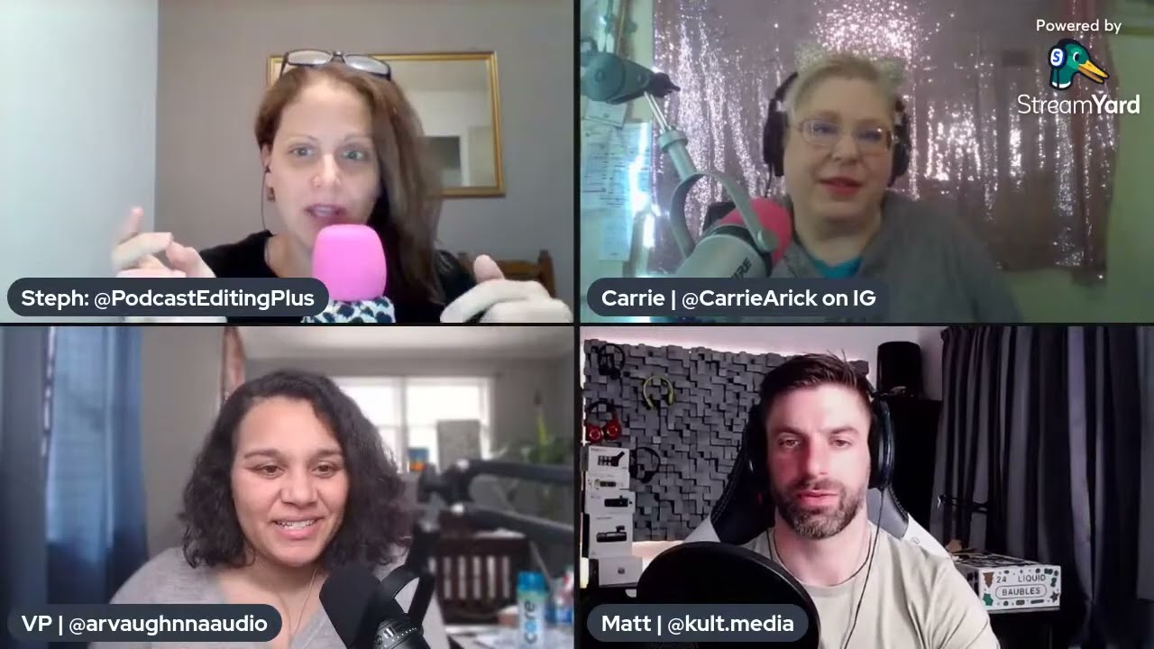 The cadence of our creative abilities in a sane podcast editing workflow