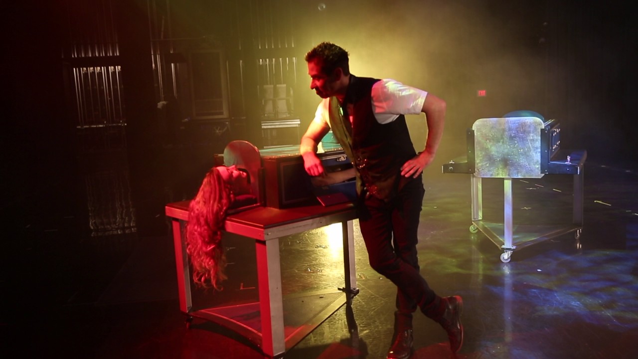 Co-Host of Play Branson Gets Sawed in Half