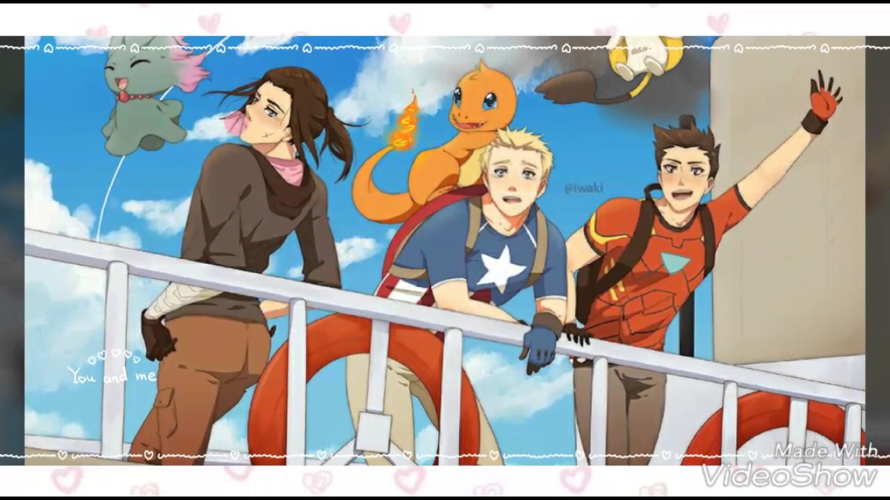 Steve Rogers/Tony Stark/James Bucky Barnes- Starkbucks