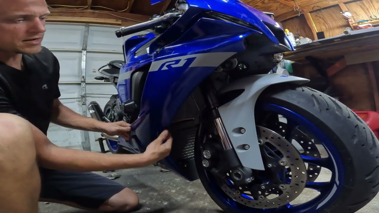 2021 R1 Evotech Radiator Guards