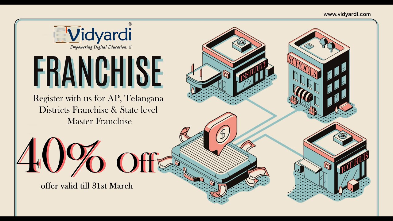 Franchise Offer in Ap-Telangana District & India States | Vidyardi-ViSmart