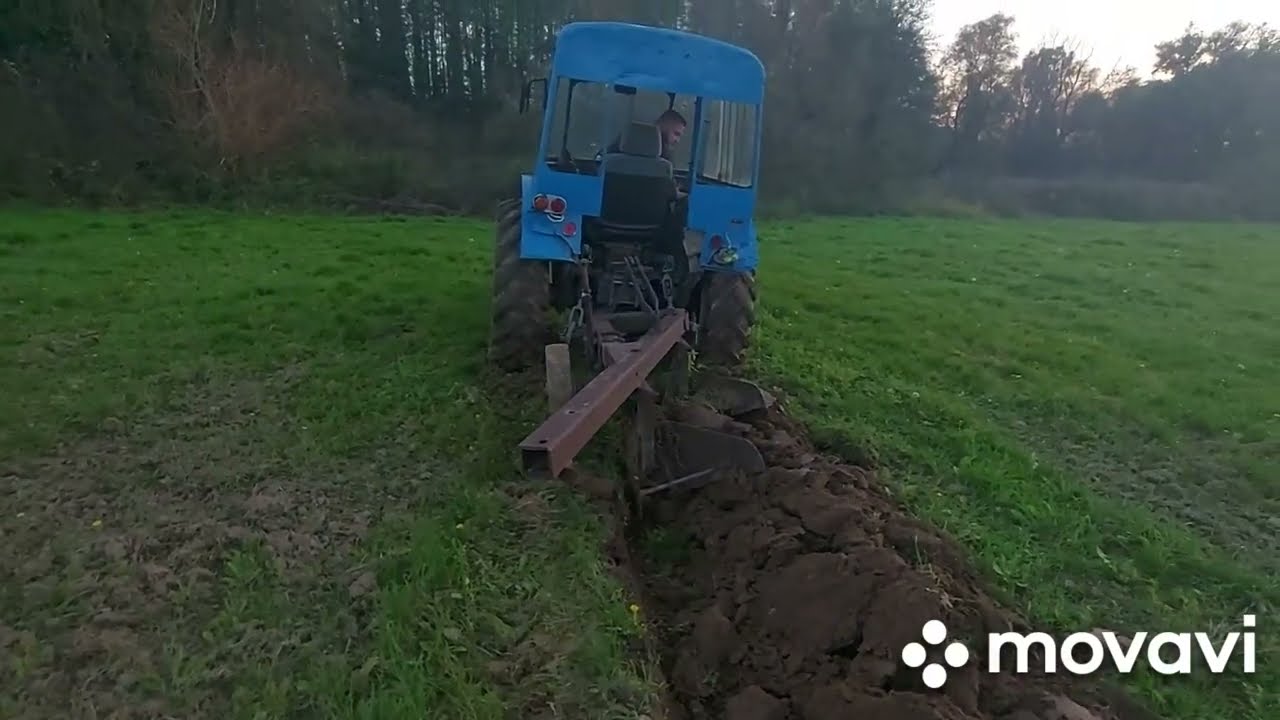 Zetor super 50, Pln 2x35. így is feszegeti a gép határait......