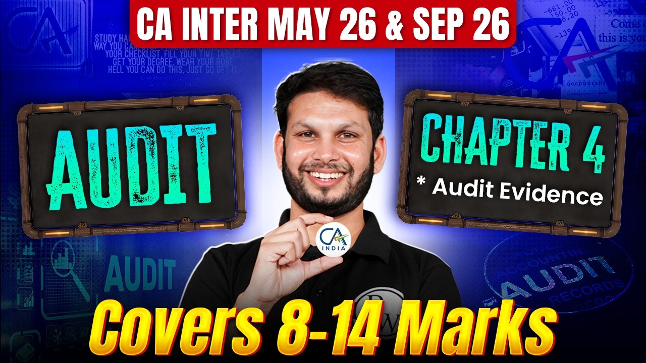 CA Inter Auditing And Ethics: Chapter 4 | Jan 2026 Exams | Audit Strategy | Covers 8-14 Marks