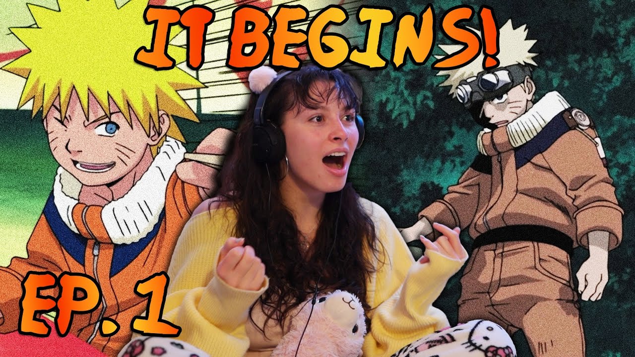 Starting My First Anime EVER! Naruto! (Reaction) Ep 1