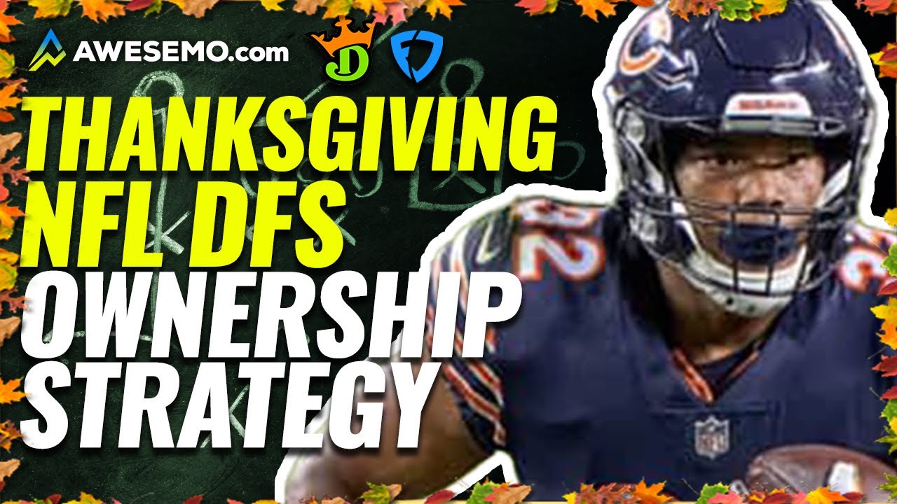 Daily Fantasy Football Ownership Report Week 12 | NFL DFS Strategy