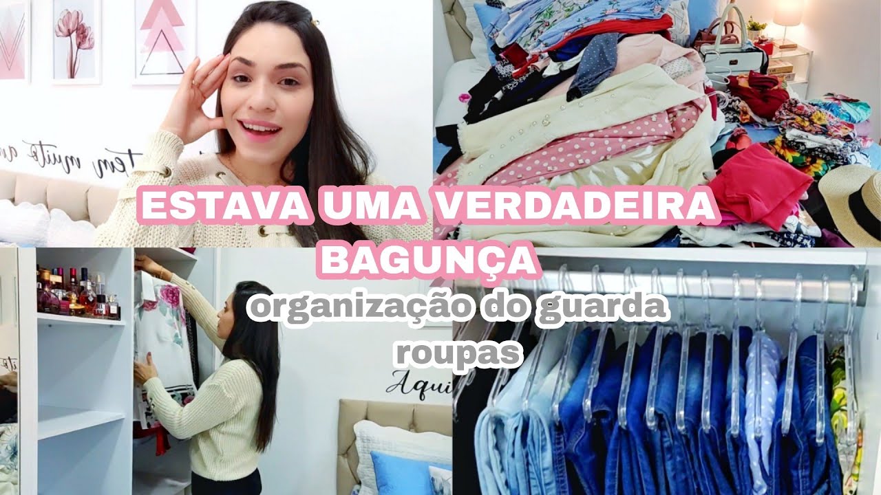 ORGANIZAÇÃO E FAXINA💕GUARDA ROUPAS ORGANIZADO E LIMPEZA NO QUARTO CASAL