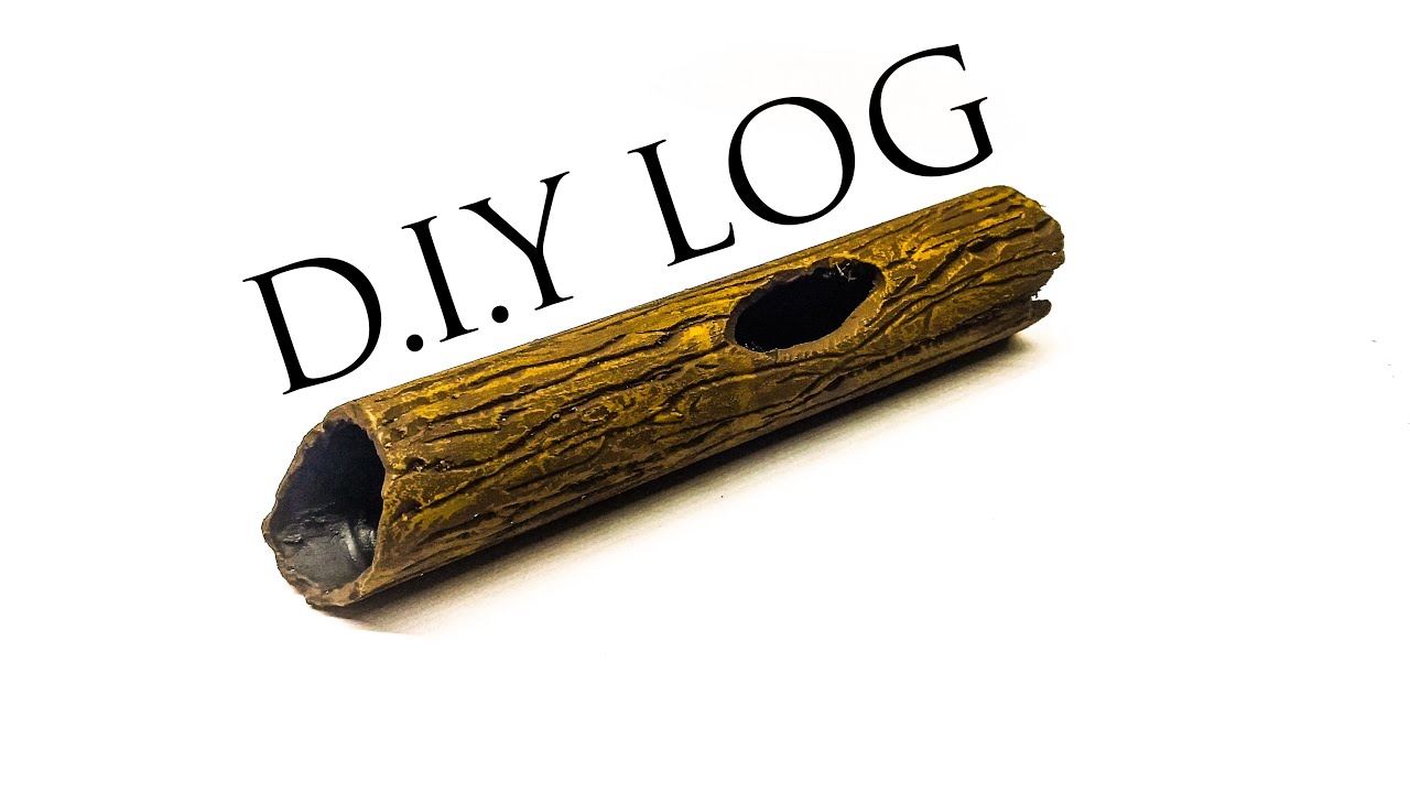 AQUARIUM LOG MADE FROM PVC! GREAT FOR RED CHERRY SHRIMP! - RCS