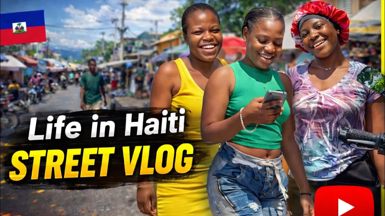 This Is Haiti! 🇭🇹 Street Life, People & Daily Hustle (Vlog) Kanapeve, Lavil, Port-Au-Prince 