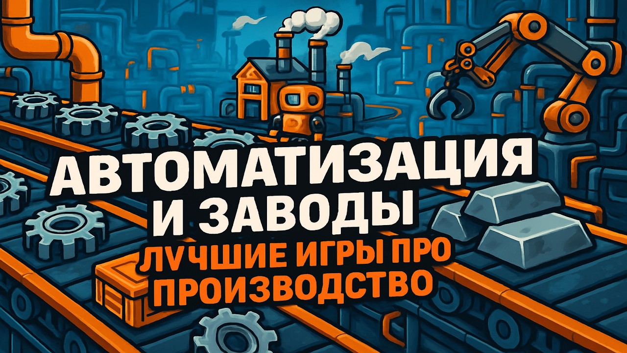 Лучшие клоны Factorio? 10 игр про заводы, которые затянут на 100+ часов
