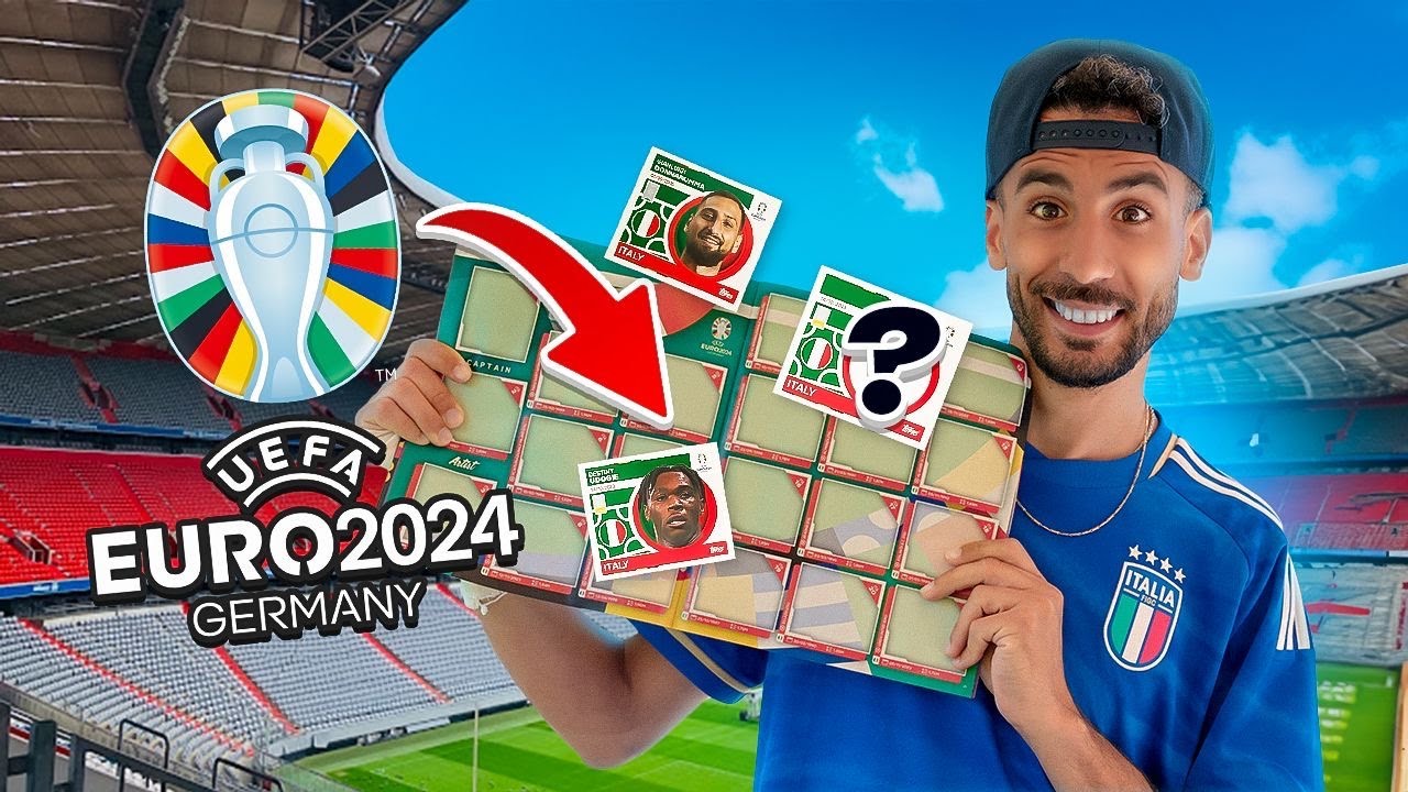 🚨 CE L'HO MI MANCA! COMPLETIAMO ALBUM TOPPS EURO 2023/24 #1