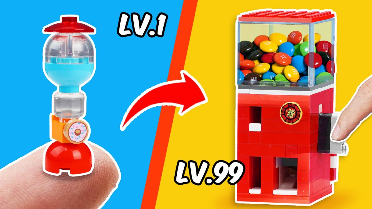 I Built Every Vending Machine in LEGO: M&M, Oreo, Fanta, McDonald's... | FUNZ Bricks