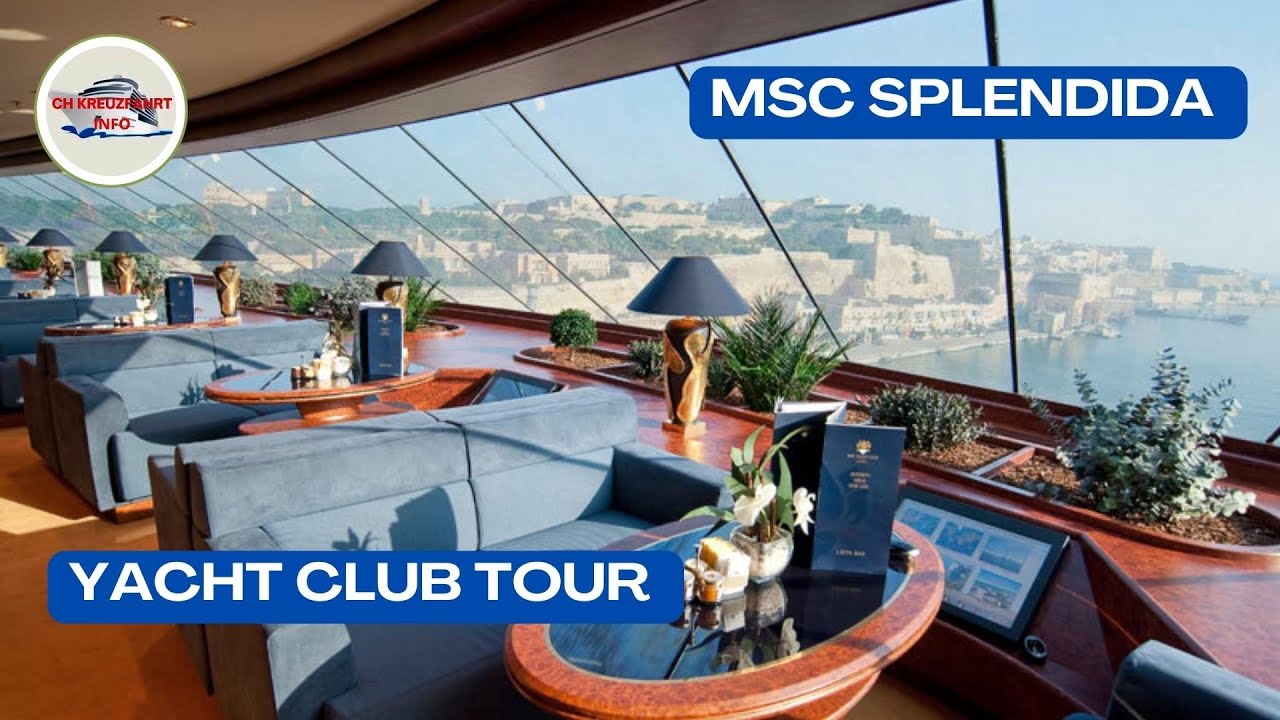 MSC Splendida - Yacht Club Tour