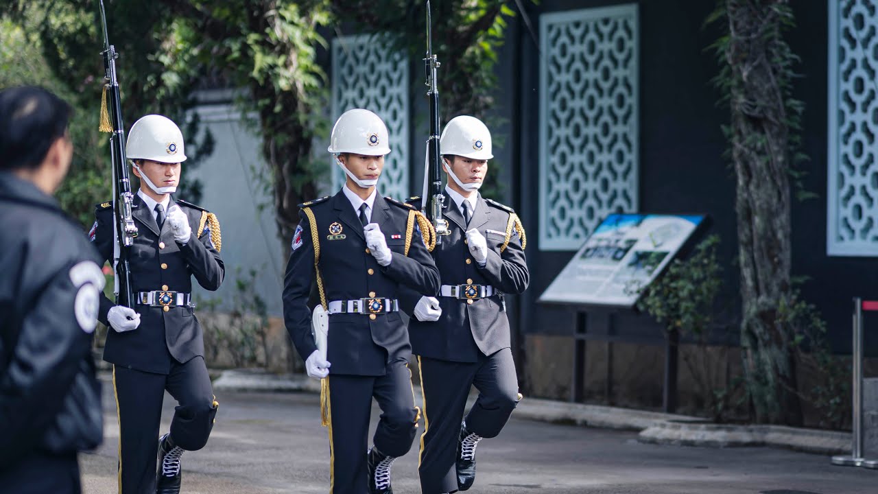 海軍儀隊吹笛手！20260205_1130大溪陵寢儀隊交接