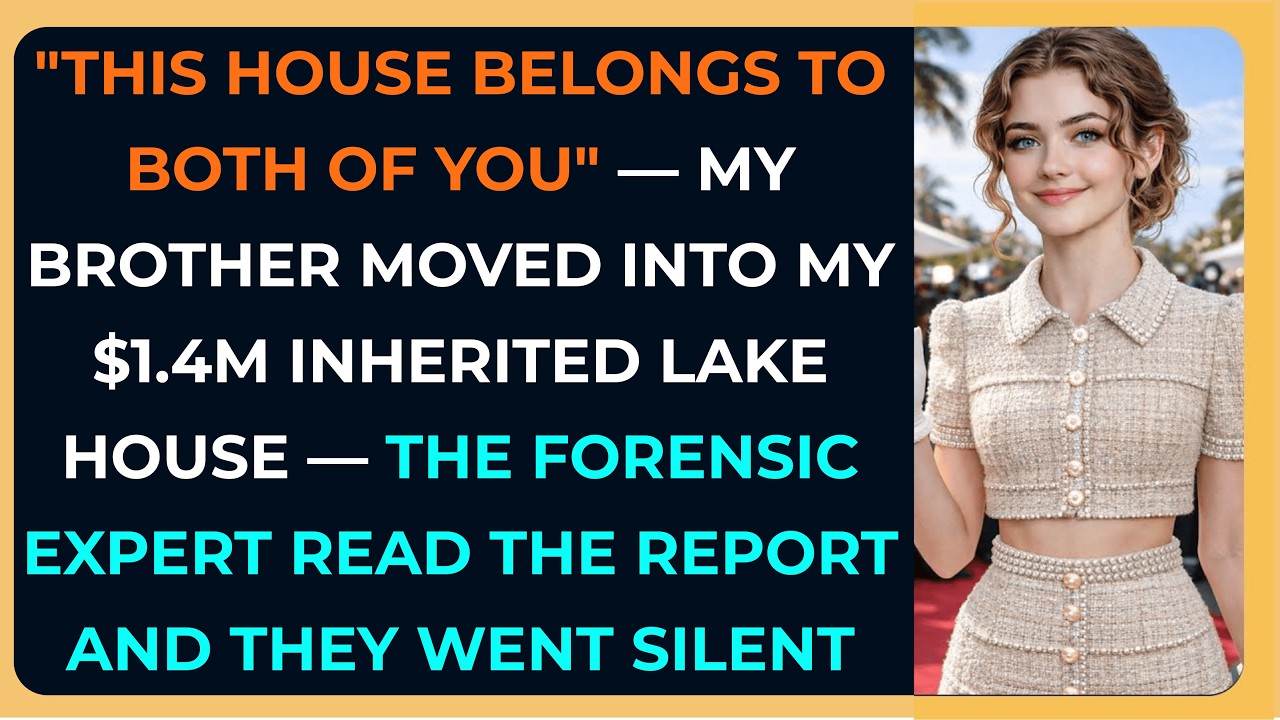My Brother Forged Our Grandfather's Handwriting To Steal My $1.4M Lake House — The Forensic...